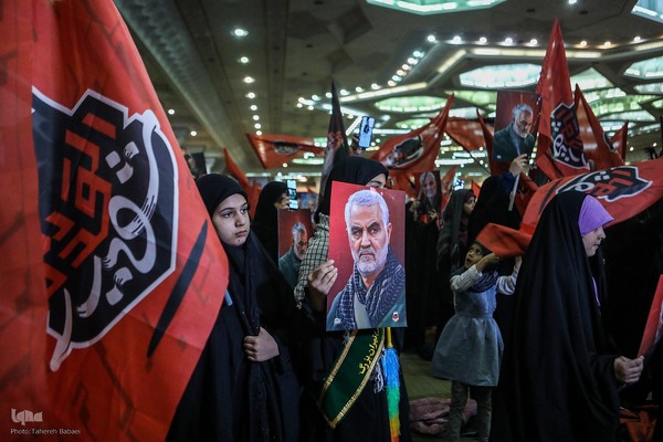 مراسم چهارمین سالگرد شهادت سردار حاج قاسم سلیمانی