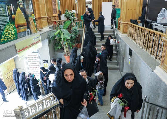 توزيع غذاي نذری در ایام ولادت حضرت صديقه طاهره