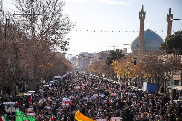 راهپیمایی محکومیت حمله تروریستی در سراسر ایران