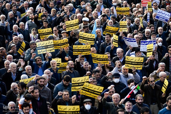 راهپیمایی محکومیت حمله تروریستی در سراسر ایران