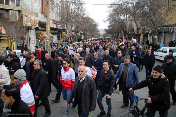 راهپیمایی محکومیت حمله تروریستی در سراسر ایران