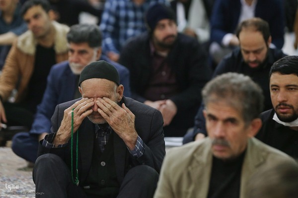 قرائت زیارت جامعه کبیره در حرم حضرت معصومه(س)