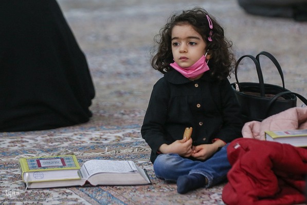 قرائت زیارت جامعه کبیره در حرم حضرت معصومه(س)