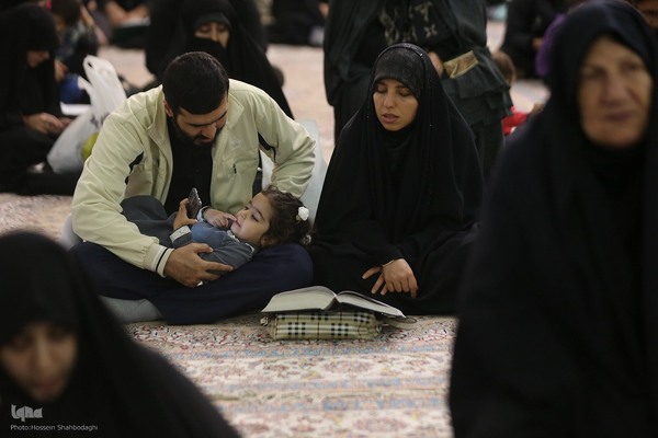 قرائت زیارت جامعه کبیره در حرم حضرت معصومه(س)