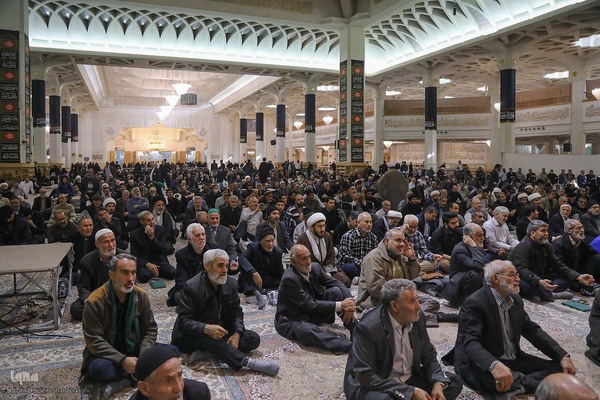 قرائت زیارت جامعه کبیره در حرم حضرت معصومه(س)