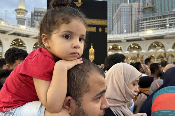 تصاویری از حضور کودکان در حج عمره