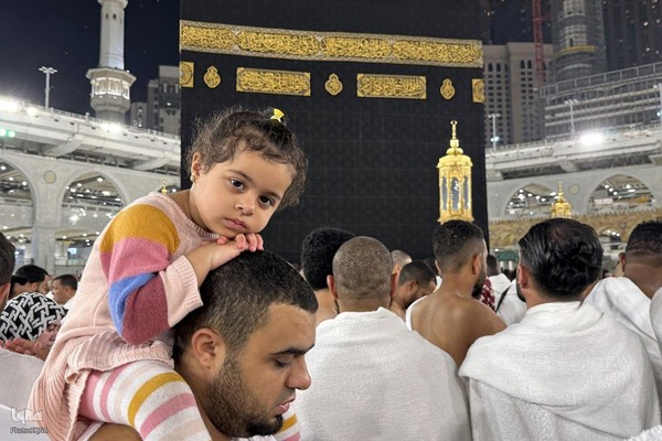 تصاویری از حضور کودکان در حج عمره