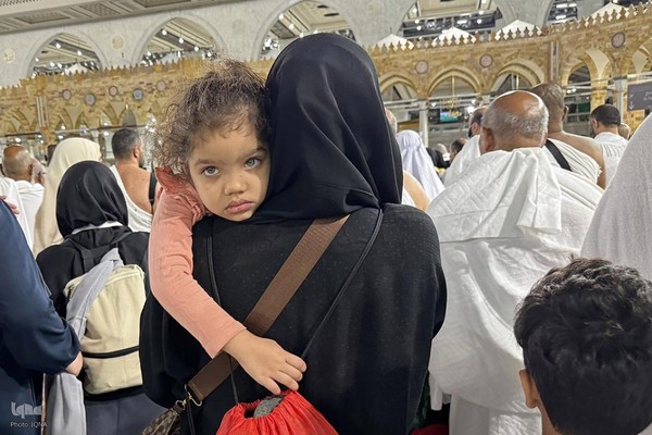 تصاویری از حضور کودکان در حج عمره