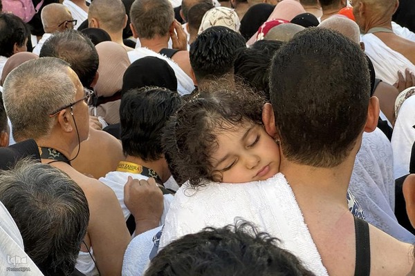 تصاویری از حضور کودکان در حج عمره