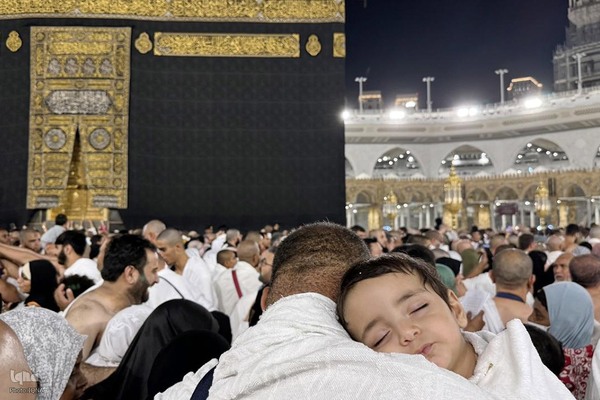 تصاویری از حضور کودکان در حج عمره