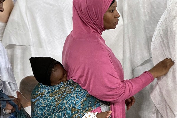 تصاویری از حضور کودکان در حج عمره