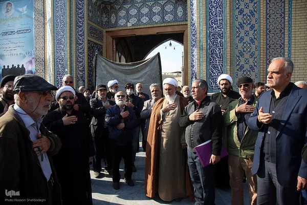 دسته های عزاداری در سوگ شهادت امام هادی(ع)