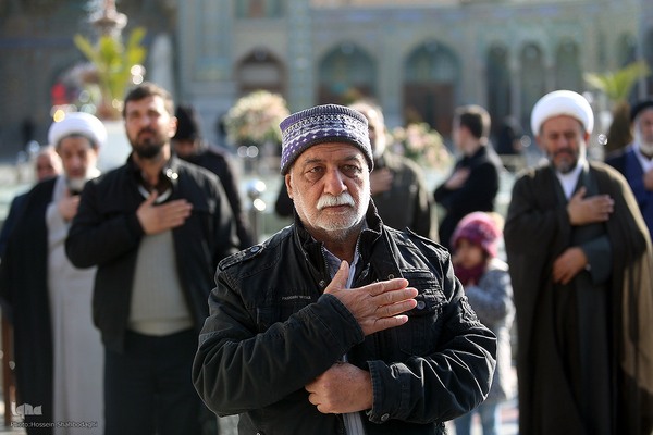 دسته های عزاداری در سوگ شهادت امام هادی(ع)