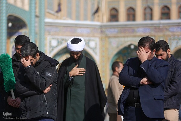 دسته های عزاداری در سوگ شهادت امام هادی(ع)