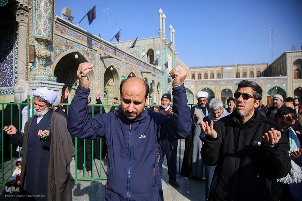 دسته های عزاداری در سوگ شهادت امام هادی(ع)