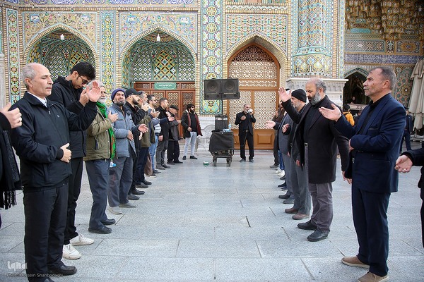 دسته های عزاداری در سوگ شهادت امام هادی(ع)