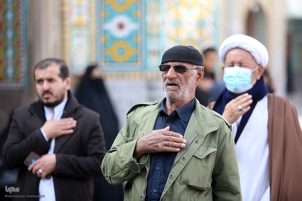 دسته های عزاداری در سوگ شهادت امام هادی(ع)