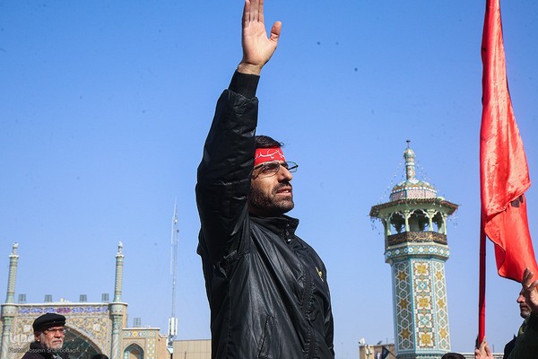 دسته های عزاداری در سوگ شهادت امام هادی(ع)