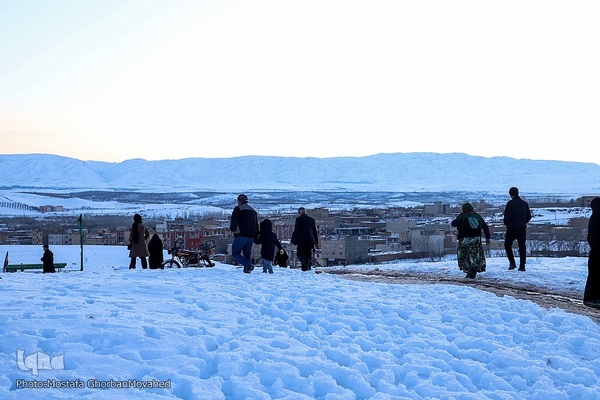 حال و هوای لیله الرغایب در هوای سرد شهرستان اهر