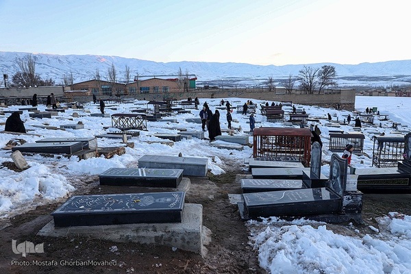 حال و هوای لیله الرغایب در هوای سرد شهرستان اهر