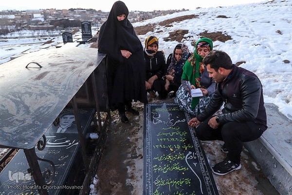 حال و هوای لیله الرغایب در هوای سرد شهرستان اهر