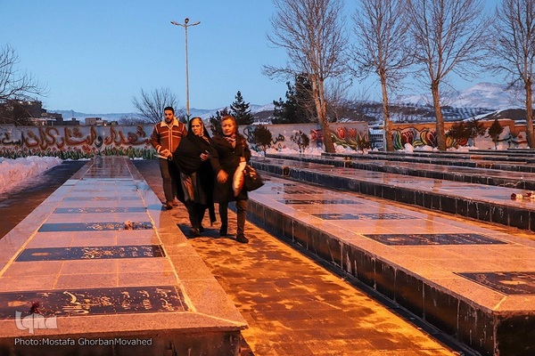 حال و هوای لیله الرغایب در هوای سرد شهرستان اهر