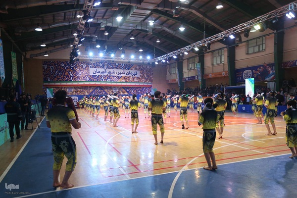 آیین پهلوانی و زورخانه ای جوانمردان شهر