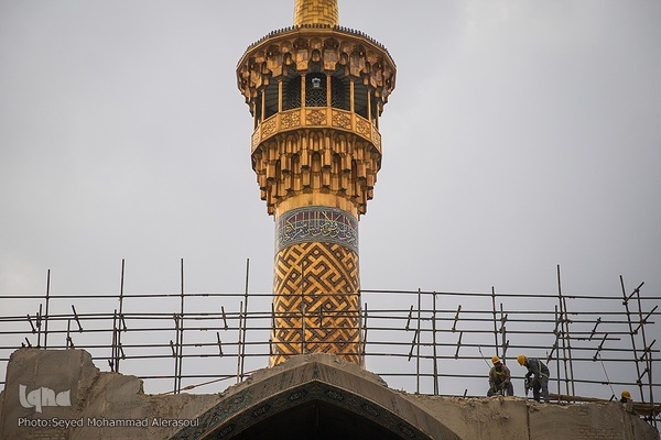 آغاز عملیات احداث رواق امیرالمؤمنین(ع) در حرم رضوی