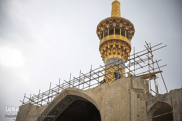 آغاز عملیات احداث رواق امیرالمؤمنین(ع) در حرم رضوی