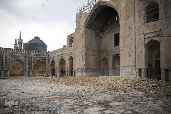 آغاز عملیات احداث رواق امیرالمؤمنین(ع) در حرم رضوی