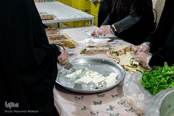 مراسم اعتکاف در مسجد جامع رجایی شهر کرج