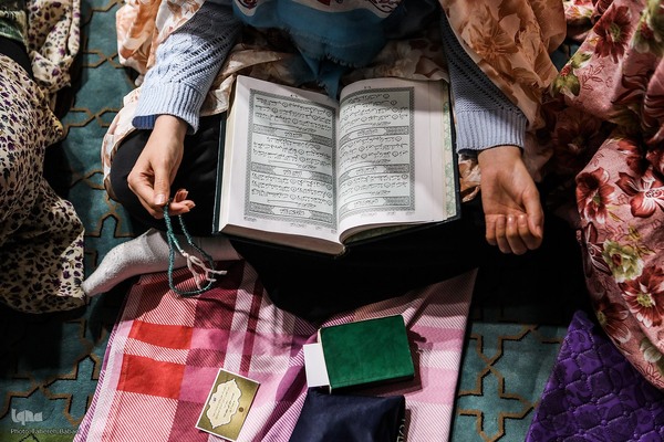 مراسم اعمال ام داوود در مسجد دانشگاه تهران