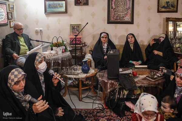 جلسه آموزش قرآن استاد بلده