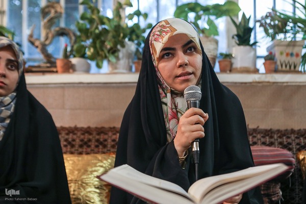 جلسه آموزش قرآن استاد بلده