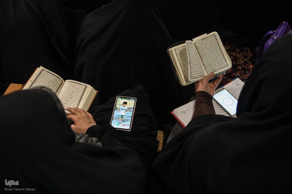 جلسه آموزش قرآن استاد بلده