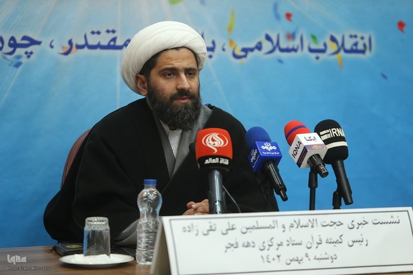 حجت‌الاسلام والمسلمین علی تقی‌زاده، رئیس کمیته قرآن