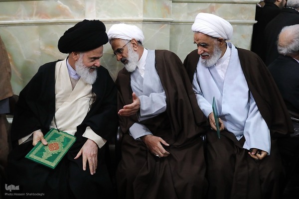 تشییع آیت الله شیخ عبدالنبی نمازی در قم