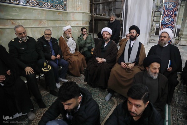 تشییع آیت الله شیخ عبدالنبی نمازی در قم