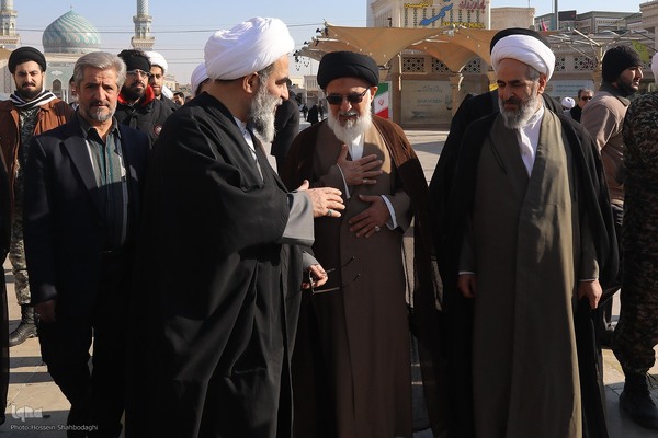 تشییع آیت الله شیخ عبدالنبی نمازی در قم