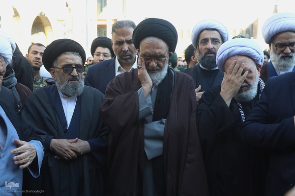 تشییع آیت الله شیخ عبدالنبی نمازی در قم