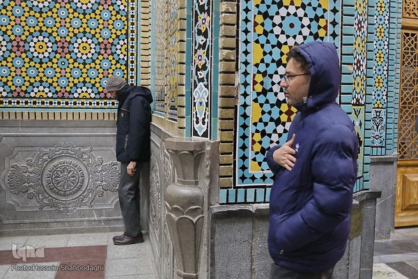 حال و هوای حرم بی بی حضرت معصومه(س) در شب شهادت پدر بزرگوارشان