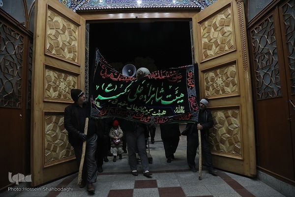 حال و هوای حرم بی بی حضرت معصومه(س) در شب شهادت پدر بزرگوارشان