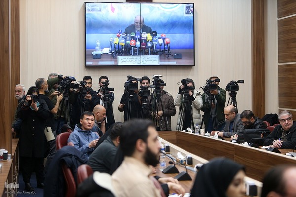 نشست خبری تشریح برنامه‌های راهپیمایی ۲۲ بهمن