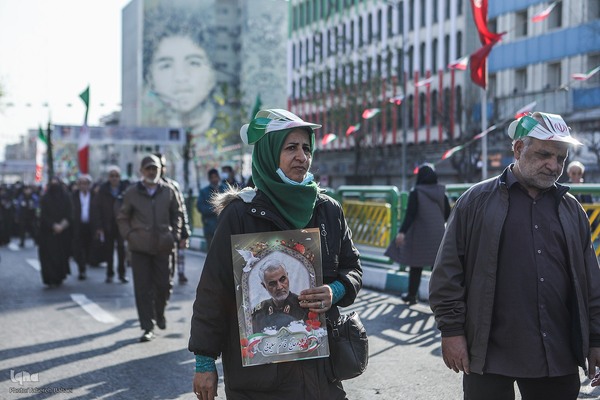 راهپیمایی ۲۲ بهمن در تهران