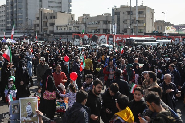 راهپیمایی ۲۲ بهمن در تهران