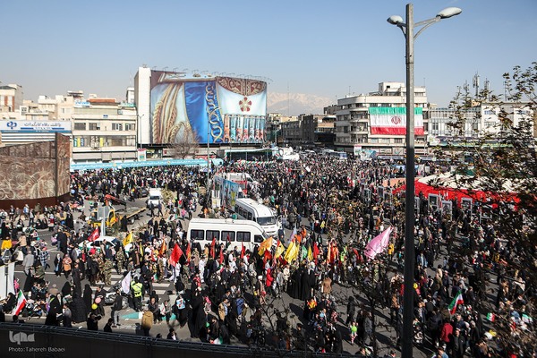 راهپیمایی ۲۲ بهمن در تهران