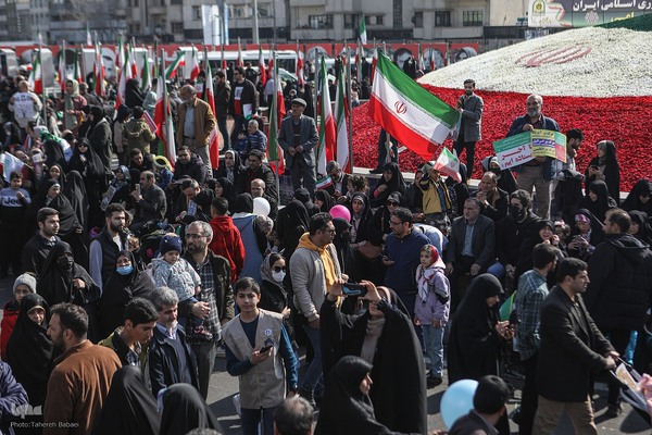 راهپیمایی ۲۲ بهمن در تهران