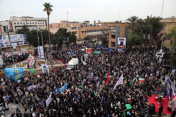 راهپیمایی 22 بهمن دراهواز