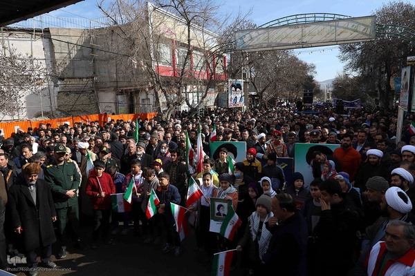 راهپیمایی 22 بهمن در اهر