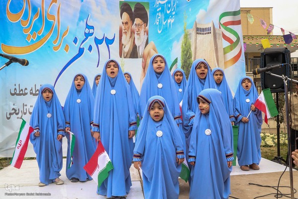 راهپیمایی 22 بهمن در شیراز